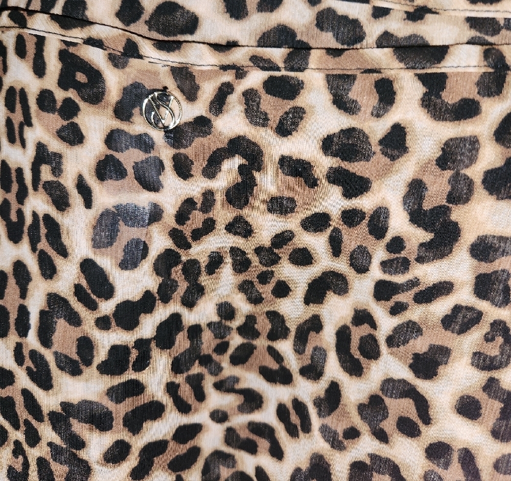 Victoria's Secret Brown Leopard Swim Coverup - Picture 4 of 4